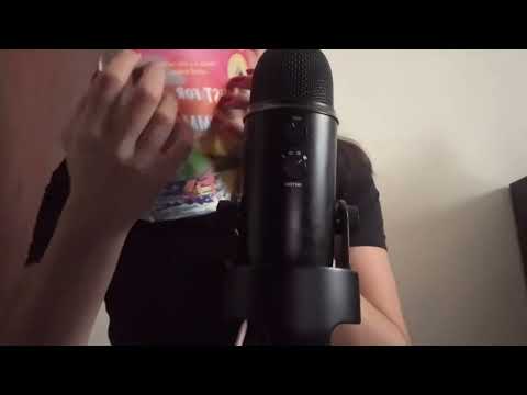 ☆ASMR☆ Mouth Sounds + Book Tapping