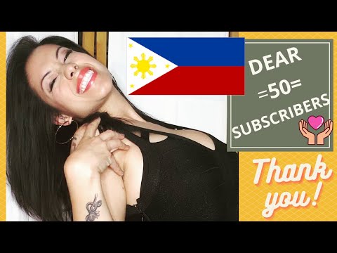 [NOT ASMR] 50 Subscriber Special!!! Fil-Am Latina