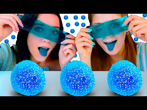 ASMR Blue Gummy Planet, Jelly Candy, Giant Gummy Shark Full Video Compilation 먹방