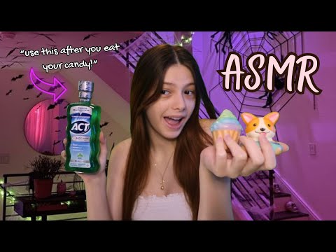 ASMR | The House on Halloween Giving Out EVERYTHING EXCEPT Candy 🍬🎃