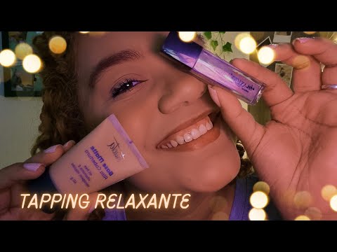 ASMR TAPPING RELAXANTE EM MAQUIAGEM 💄💖