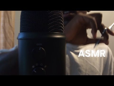 Haircut sounds &  close whispering (check description box)