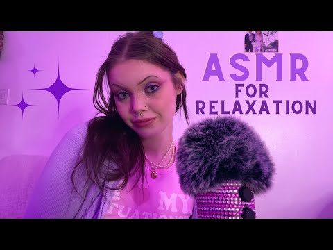 ASMR | Random & Unpredictable Triggers ! Tapping, Mic Brushing, Crinkles, & MORE 💜💫