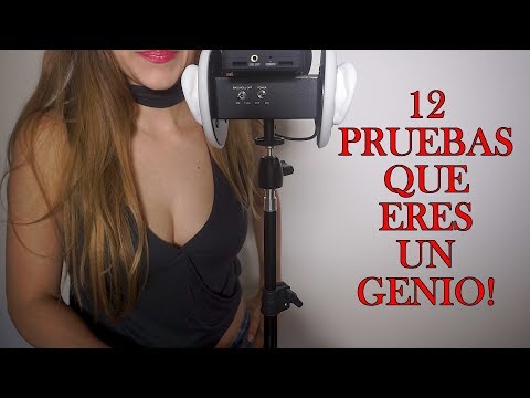 ⭐️ ASMR Español ⭐️Eres un genio y no lo sabes? 12 Pruebas de que eres muy inteligente