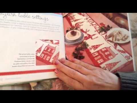 ASMR Christmas series - page flip with inaudible whisper
