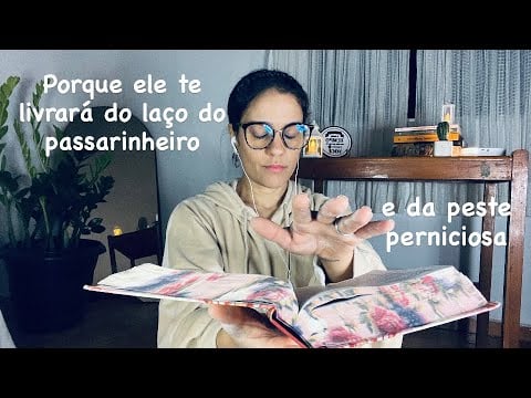 Asmr // Leitura do salmo 91 