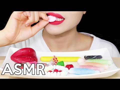 ASMR RETRO CANDY 미국불량식품 리얼사운드 먹방 Eating Sounds