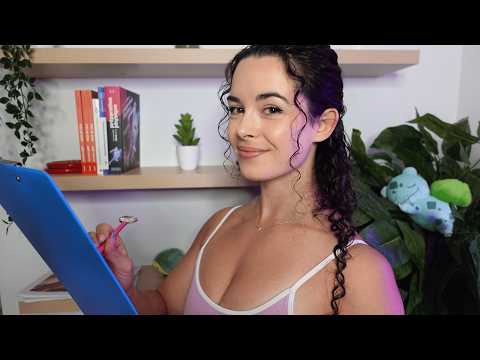 ASMR - Premier rdv chez ta coach sportive | soft spoken, prises de notes, prises de mesures