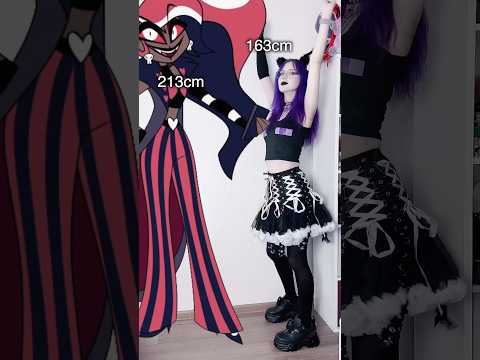 🖤 Comment your fav Hazbin Hotel character! #hazbinhotel #hazbinhotelseason2 #cosplay