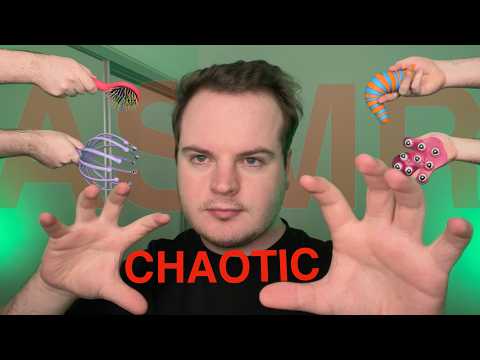 I used every CHAOTIC ASMR trigger I could find (No Headphones Needed)