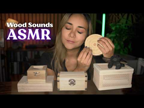 ASMR con objetos de Madera | Los sonidos mas satisfactorios para Dormir