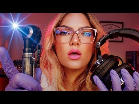 ASMR Next Level Otoscope, Ear Cleaning, Hearing Test | Specialist Nervous System Recalibration