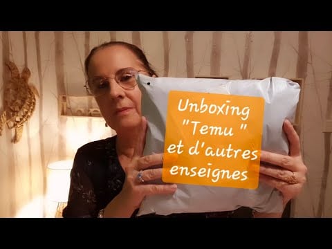 Asmr français, Unboxing " Temu " et d'autres enseignes. 🛍🛍🛍🛍