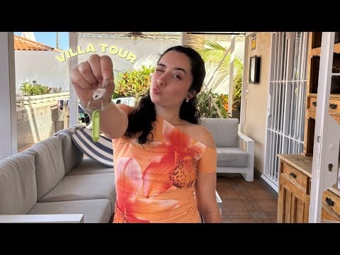 ASMR - NOTRE VILLA DE RÊVE À TENERIFE 🌴🏡