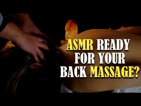 Loving Chest & Back Massage for Sleep with Relaxing Music [ASMR][No Talking]