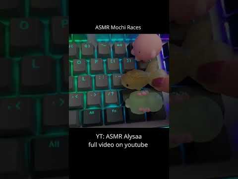 It's An ASMR Mochi Race #short