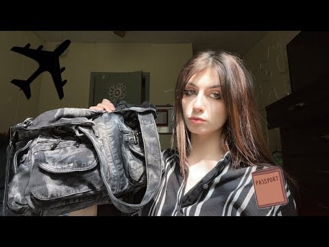 ASMR- airport security bag check roleplay ✈️