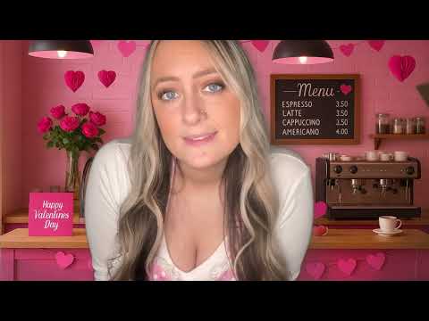 ASMR Valentines Coffee Shop Roleplay
