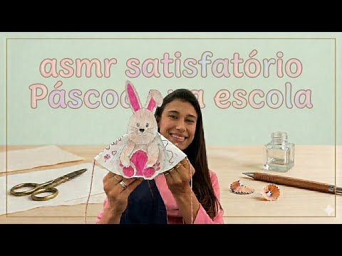 ASMR 🐰atividade de Páscoa 🐰