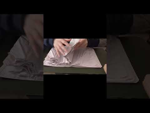 For Intense Tingles and Sleep, Squishing Notebook Paper ASMR #triggersforsleep #satisfyingasmr