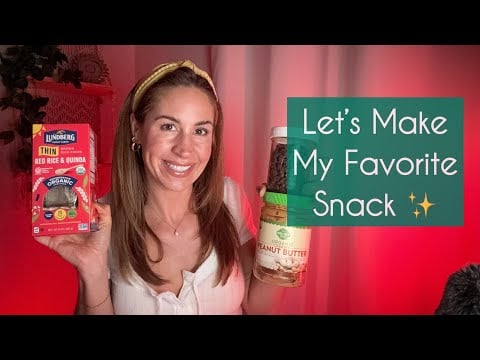 ASMR | Let’s make my favorite snack! [a treat for all your senses…whispers, tapping, & crunching]