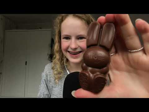 ASMR met Pasen chocola!