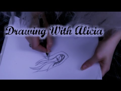 ☆★ASMR★☆ Alicia | Sketching & Drawing