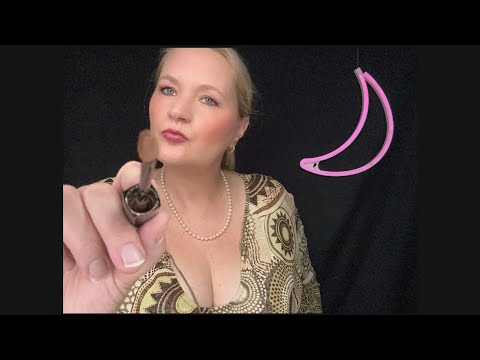 ASMR Mouth Sounds & Visual Triggers, Doing your Makeup - Face Brushing, Personal Attention, Roleplay