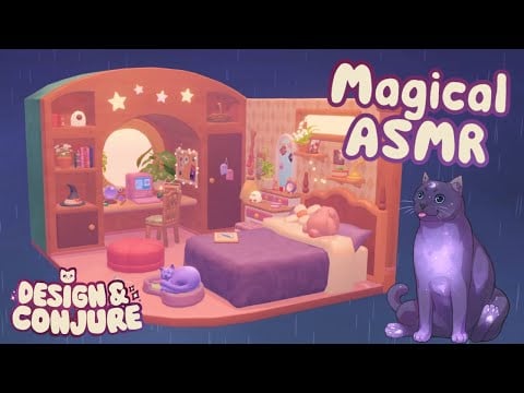 ASMR 🔮 This Is The Most Magical Unpacking Game ✨ Ear to Ear Whispering & Cozy Rain