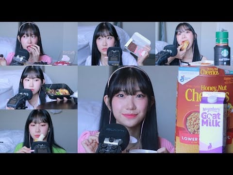 "미국 LA에서 아침먹는거 볼래요?" | 먹방 브이로그가 유행이라면 난 이팅사운드 브이로그를 찍어 | 이팅사운드 ASMR