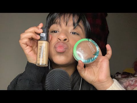 ASMR inaudible whisper doing your makeup💋💋💋