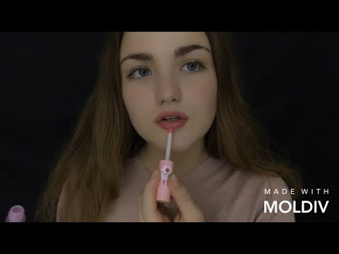 АСМР 100 СЛОЁВ БЛЕСКА / Звуки рта, Блеск для губ. / ASMR