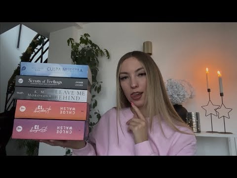 ASMR | XXL BOOK TALK📚 (book tapping, tracing) german/deutsch