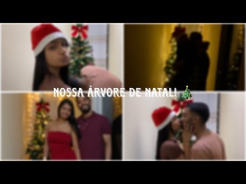 ASMR- MONTANDO A NOSSA ÁRVORE DE NATAL 🎄