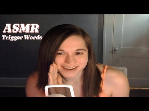 ASMR Trigger Words soft whispers, repitition and stuttering