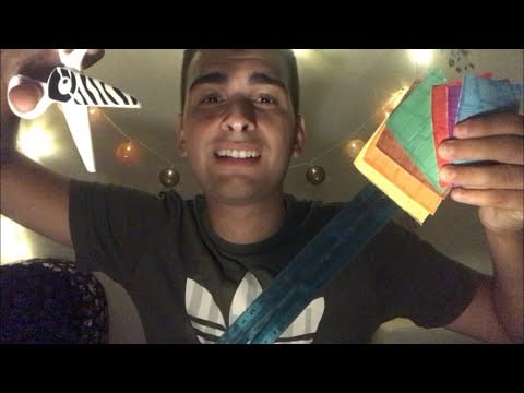 ASMR Roleplay Freestyle (Examen médical , mesures , ciseaux , test des couleurs , etc !)