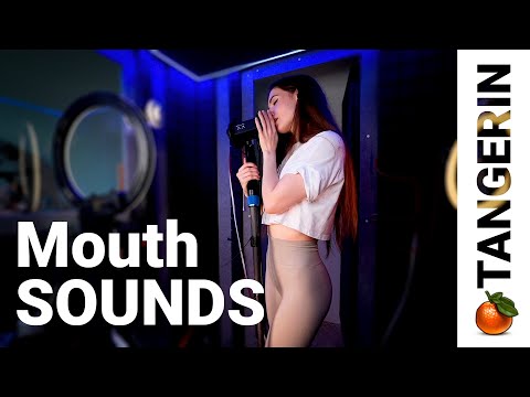 ASMR Mouth Sounds / Ear Licking / Tk Tk / Inaudible Whispering | Tangerin