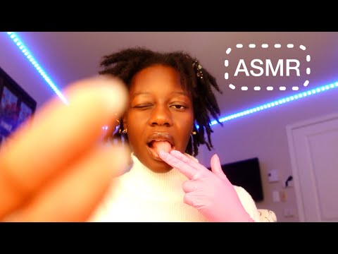 ASMR SPIT PAINTING YOU! 💖 * YOU HAVE DRY SKIN * NEW CLINIC 💖