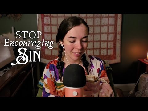 Christian ASMR Bible Study Stop Encouraging Sin ✨ Whispers, Mouth Sounds