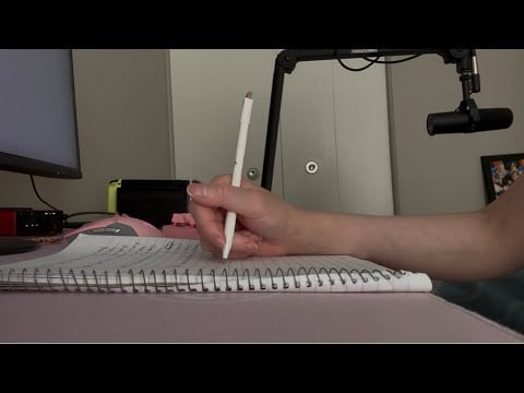 ASMR Writing Sounds (No Talking)