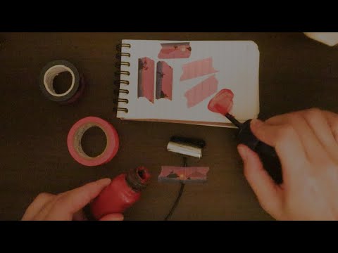 ASMR Lo-Fi 💄 초창기 영상에서만 느낄 수 있는 편안함. (노토킹. 립제품, 사물 소리)