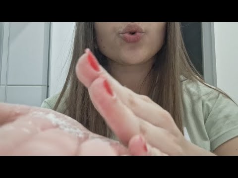 ASMR| SONS DE MÃOS part 2| SECO E MOLHADO 💦