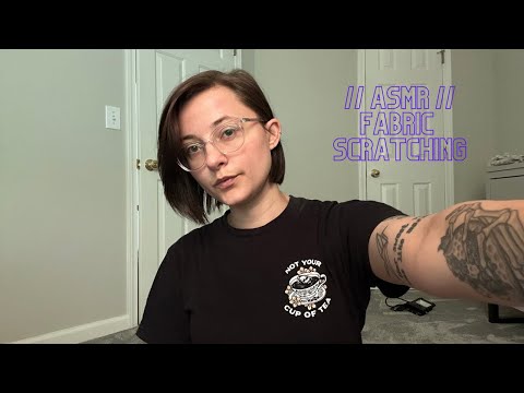 ASMR | Nike Running Shorts / Swooshy Fabric / Fabric Scratching / Skin Rubbing / Fast & Aggressive