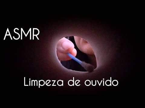 ASMR- Limpeza de Ouvido Relaxante (sussurros e sons de boca) #asmr #asmrcaseirinho