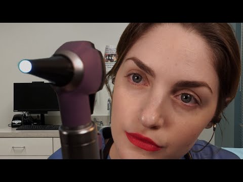 ASMR Doctor | Urgent Care Ear Infection/Ear Exam