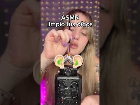 Limpio tus oídos 👂 #asmr