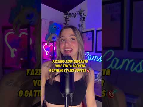 FAZENDO ASMR ENQUANTO VOCÊ TENTA FAZER PONTOS