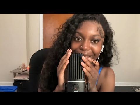 ASMR Plucking Your Negative Energy (Ear to Ear) 🎧
