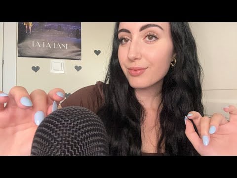 Visual ASMR ~ Hand Movements & Sounds, Mic Scratching For Sleep ⋆˙⟡ #asmr 