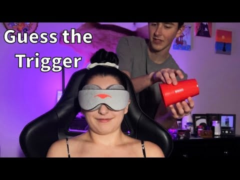 ASMR Guess the Trigger with My Girlfriend